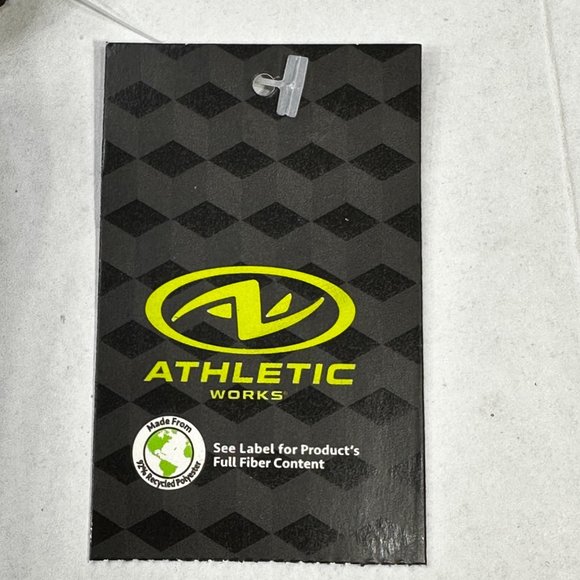 Athletic Works Women's Size XXXL 22 Tee Shirt Stretch V-Neck Short Sleeve Black - Picture 3 of 13